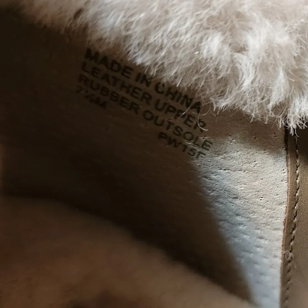 Michael Kors Heeled Fleece Lined Booties Size 7.5M - Picture 7 of 8